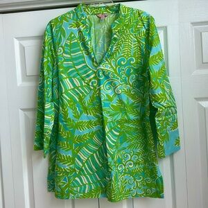 Cotton tunic/kaftan top - L